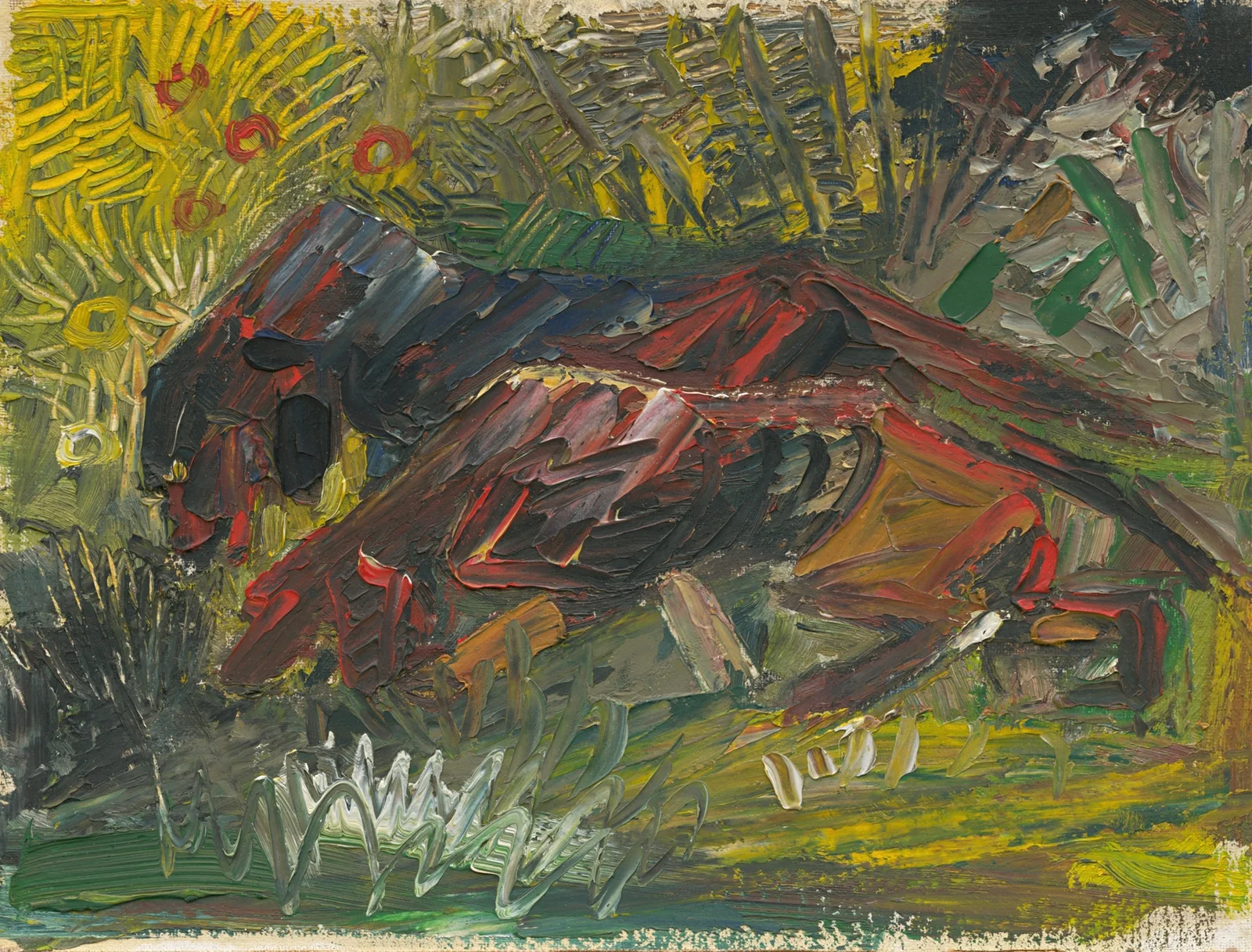 Hunting dogs av Arnold Peter Weisz-Kubínčan