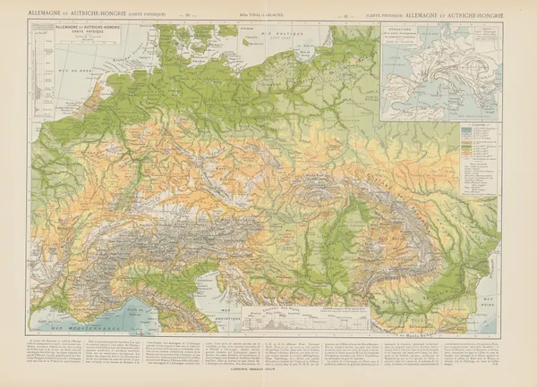 Allemagne et Autriche-Hongrie av Paul Vidal de La Blache