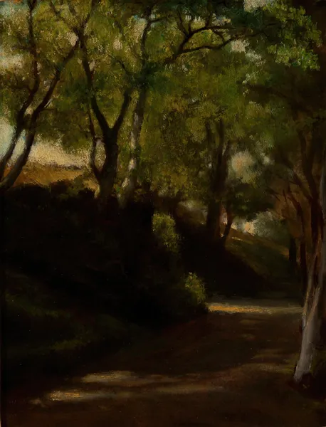 In ‘The Glen,’ Portsmouth, Rhode Island av John La Farge