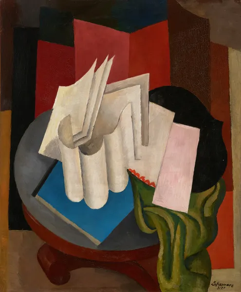Les Feuilles blanches av Roger de La Fresnaye