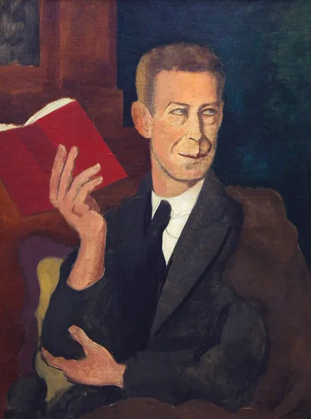 Portrait of Jean-Louis Gampert av Roger de La Fresnaye