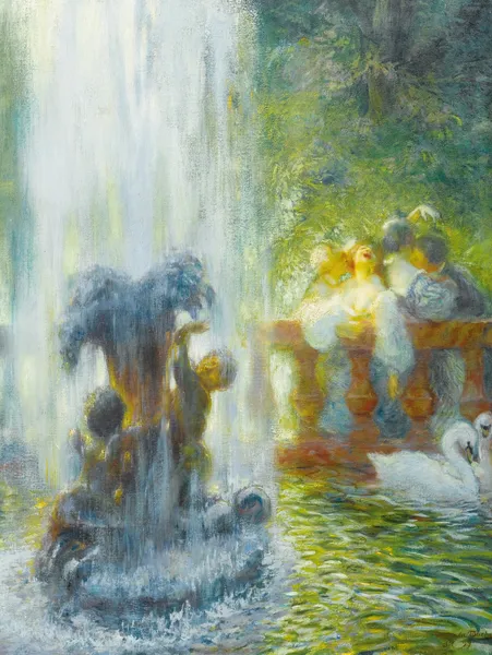 The happy party av Gaston La Touche