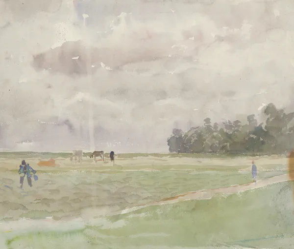 Field under the cloud av Ladislav Mednyánszky