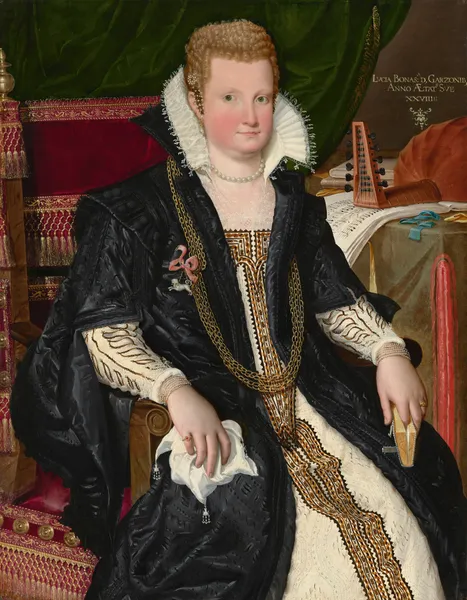 Lucia Bonasoni Garzoni av Lavinia Fontana