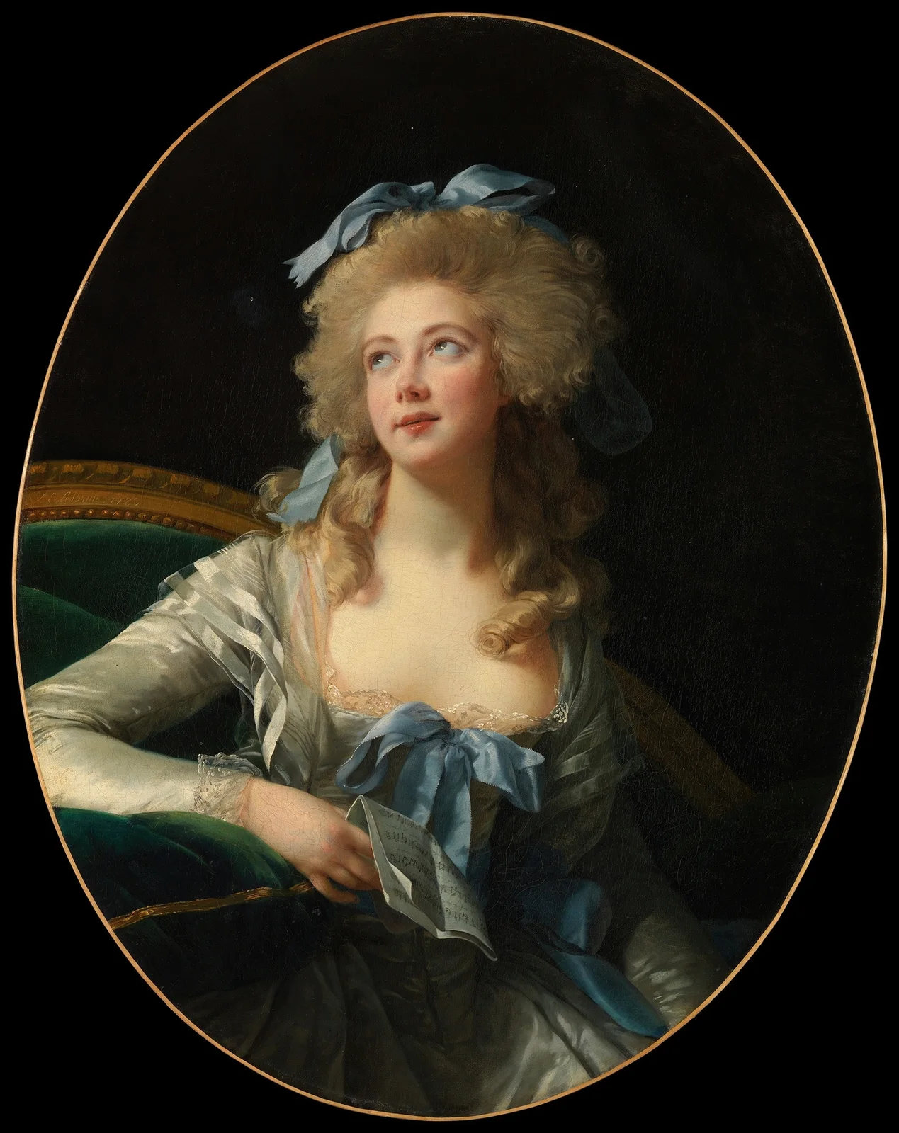 Madame Grand (Noël Catherine Vorlée, 1761–1835) av Elisabeth Louise Vigée Le Brun