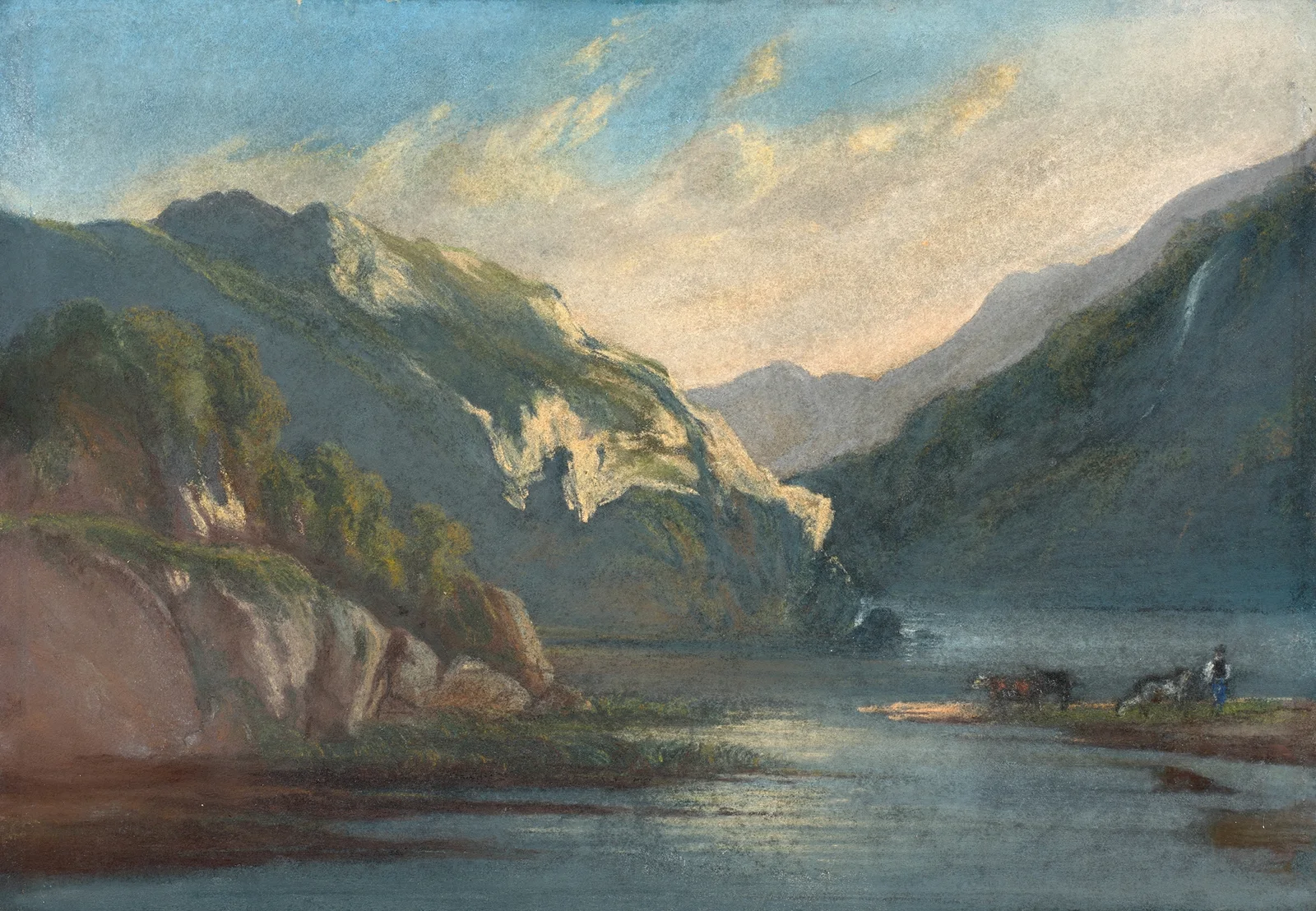 Mountain landscape av Elisabeth Louise Vigée Le Brun