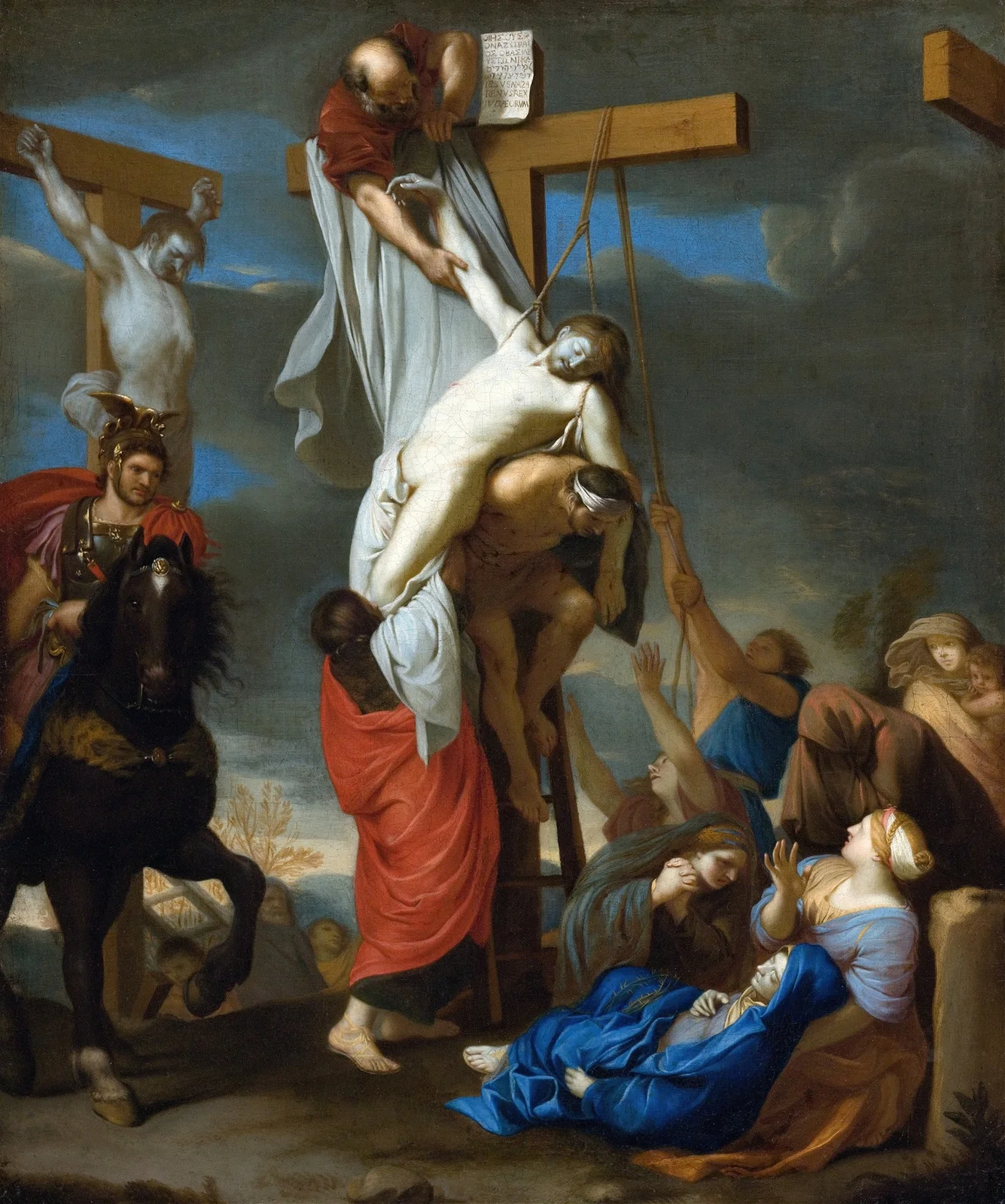 The Descent from the Cross av Charles Le Brun