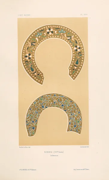 Nimbes (XVIe siècle). Orfèvrerie, 1877 – nr 2 av Eugène-Emmanuel Viollet-le-Duc