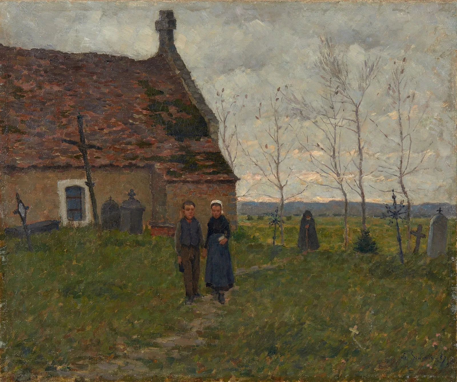 Après l’office av Henri Le Sidaner