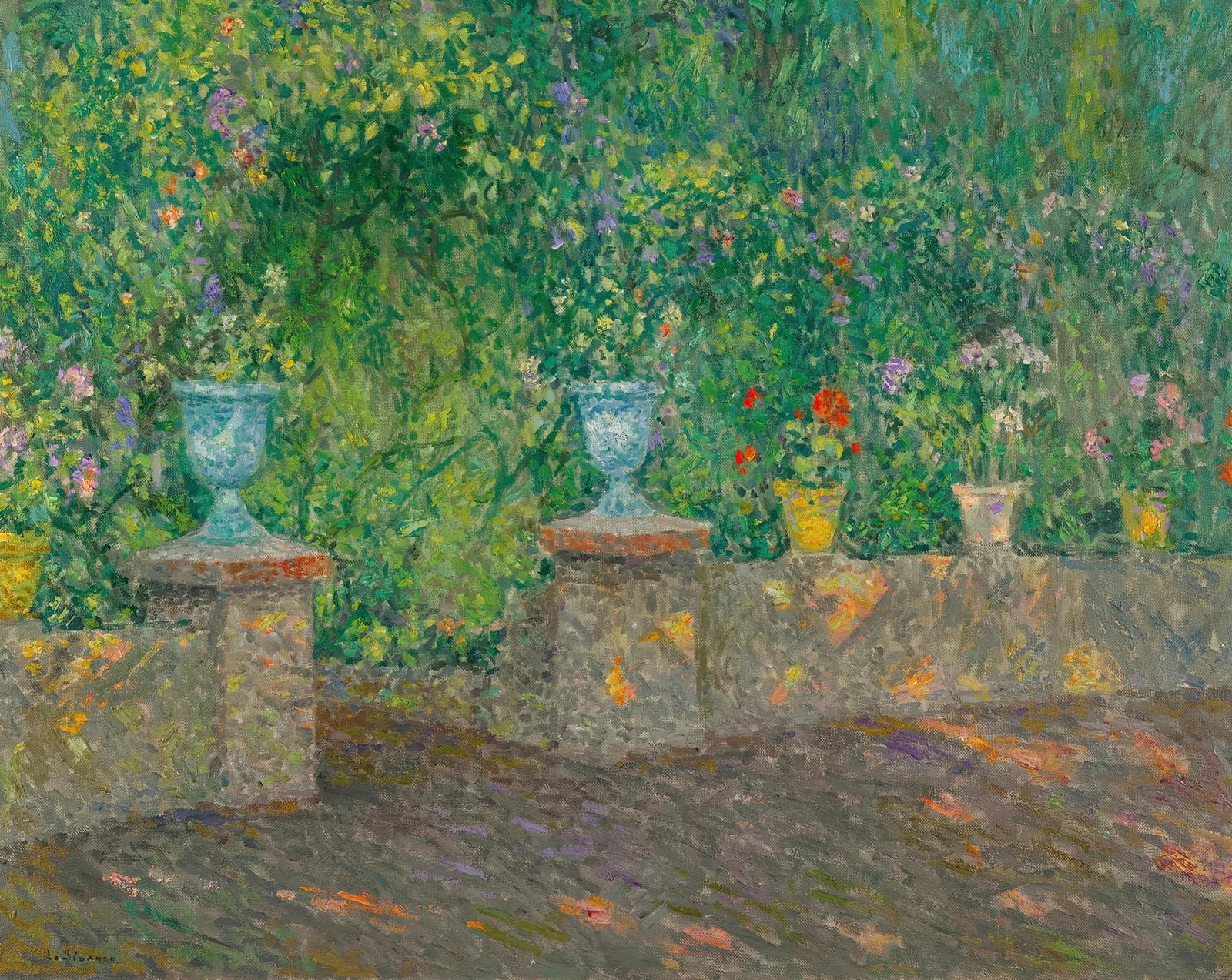 Les Pots De Faïence av Henri Le Sidaner
