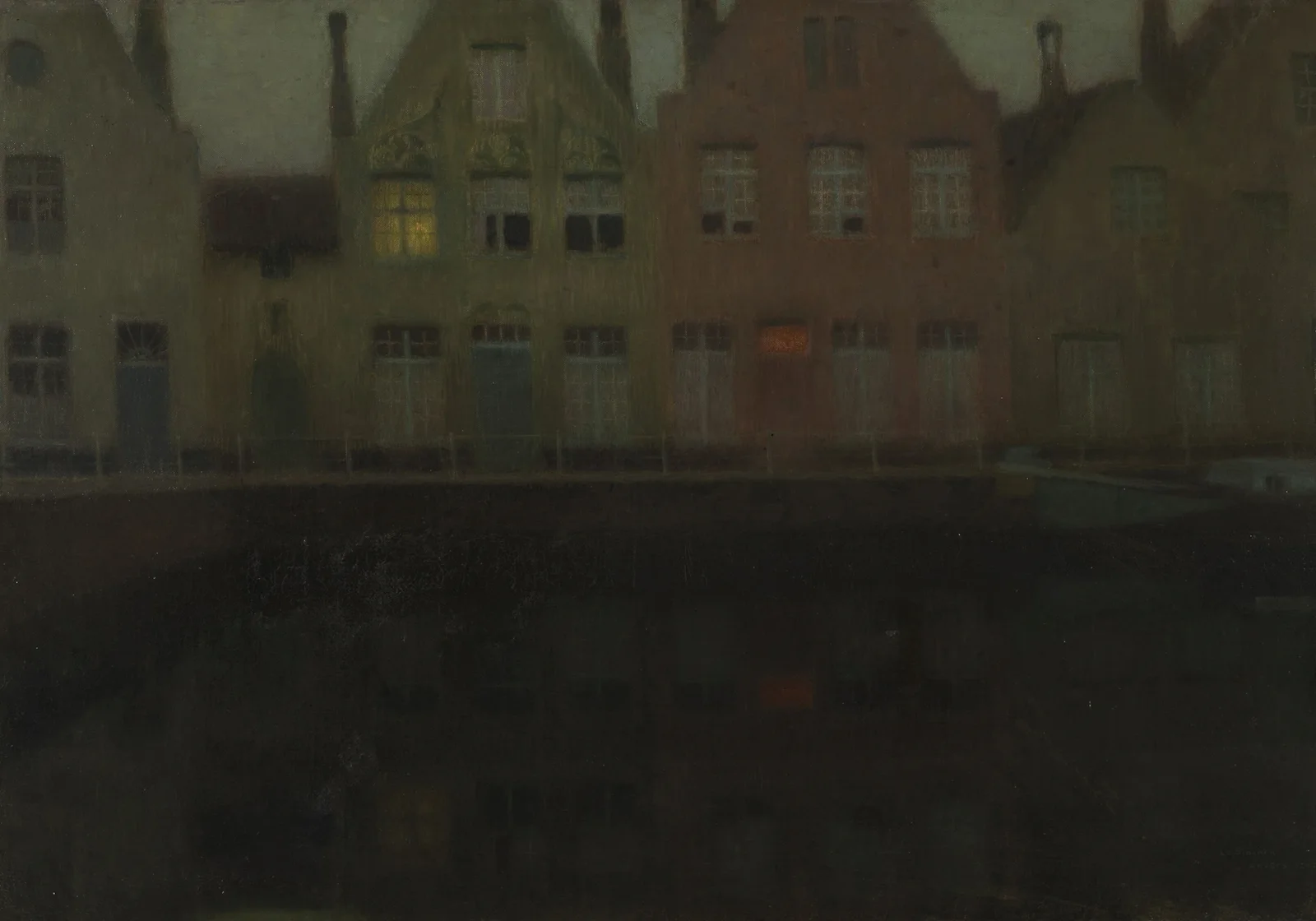 The quay av Henri Le Sidaner