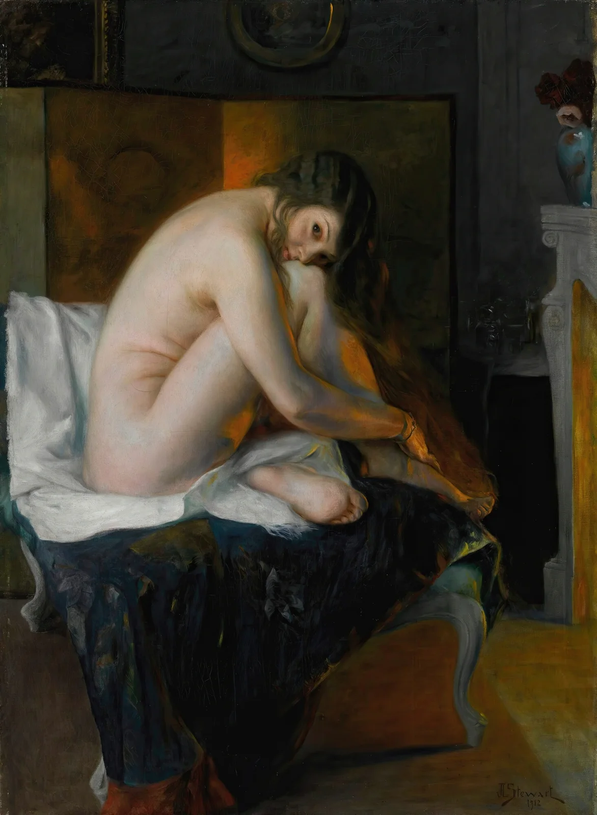 Before The Fire av Julius Leblanc Stewart