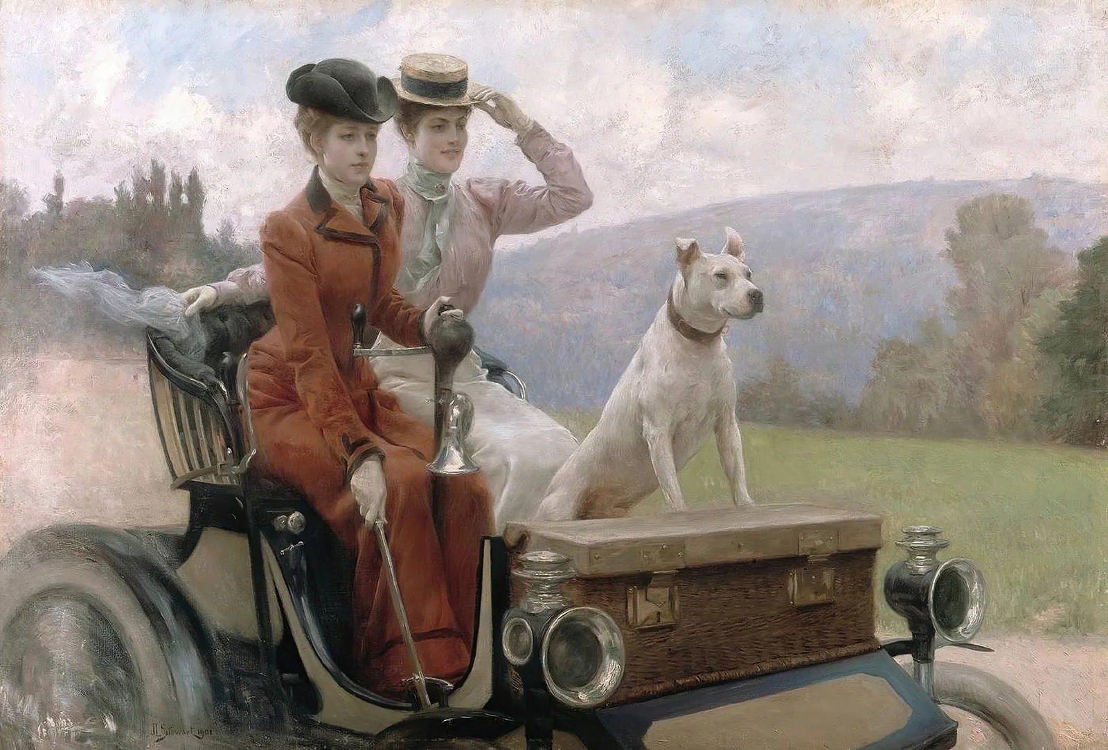 Les Dames Goldsmith av Julius Leblanc Stewart