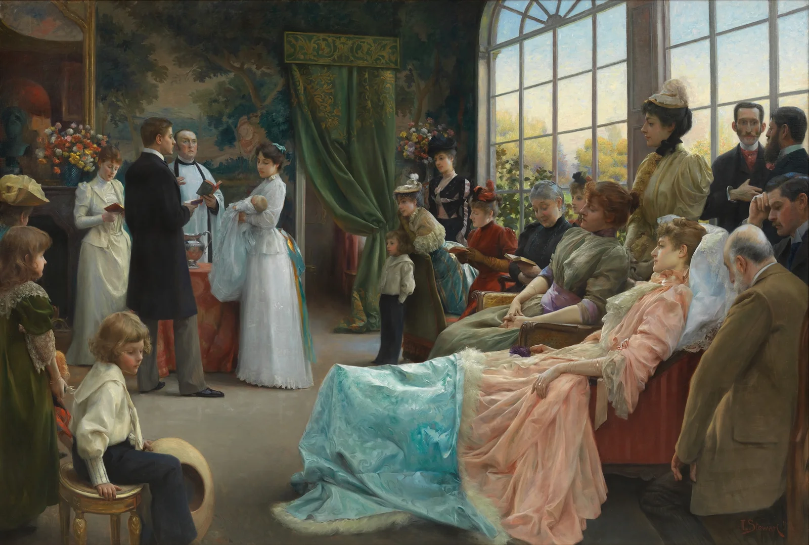 The Baptism av Julius Leblanc Stewart