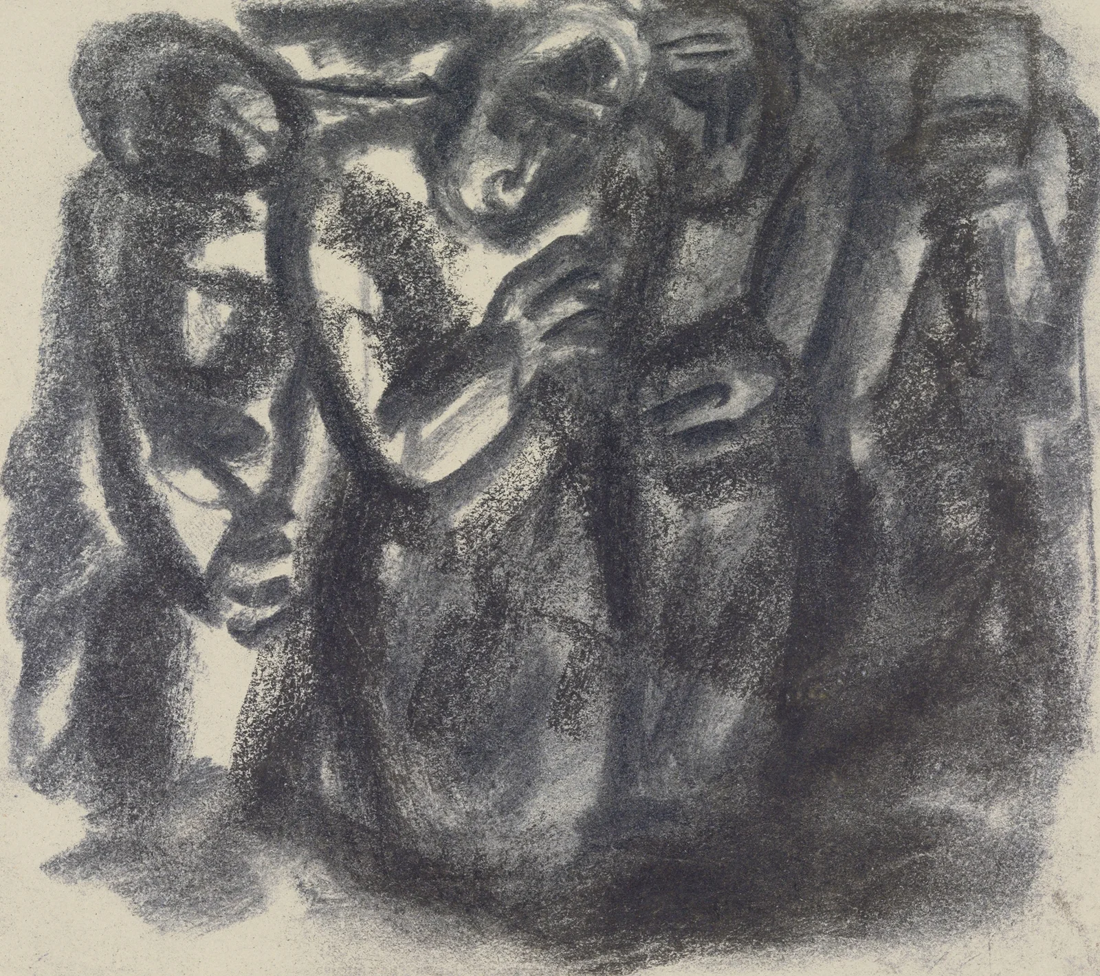 Schets van een groep mensen av Leo Gestel