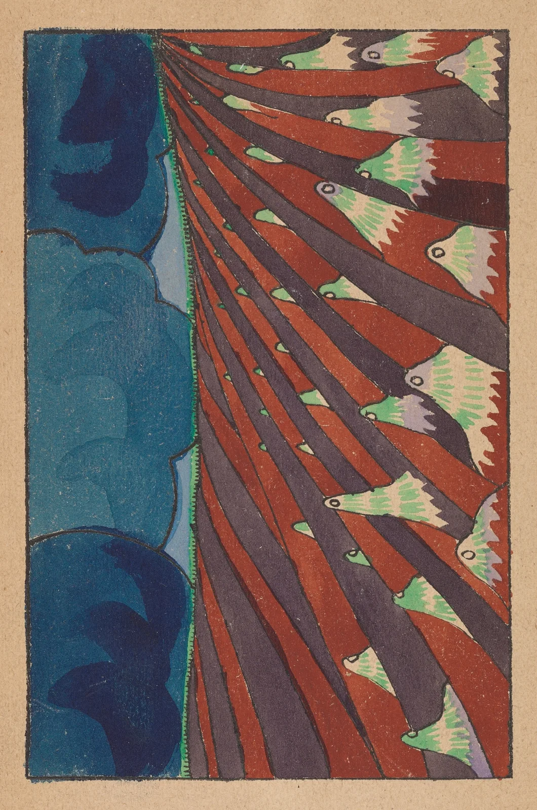 Le sacre du printemps av Léon Bakst