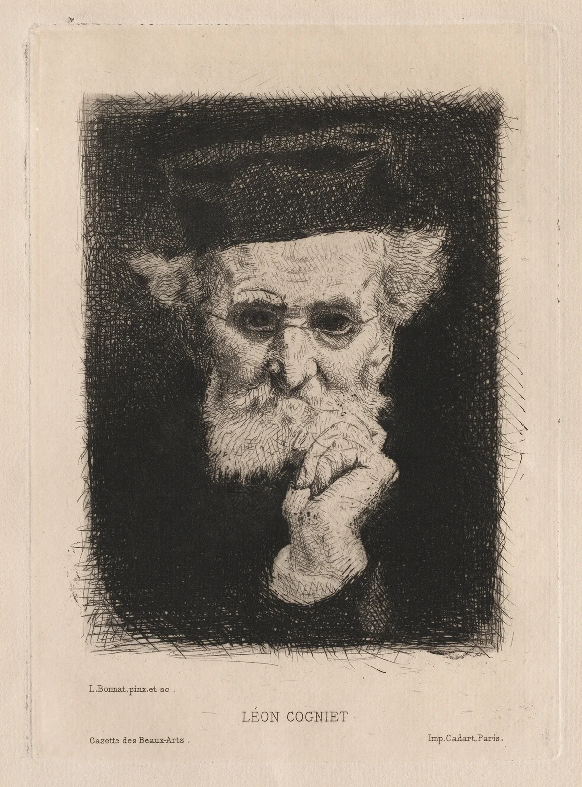 Léon Cogniet av Léon Bonnat