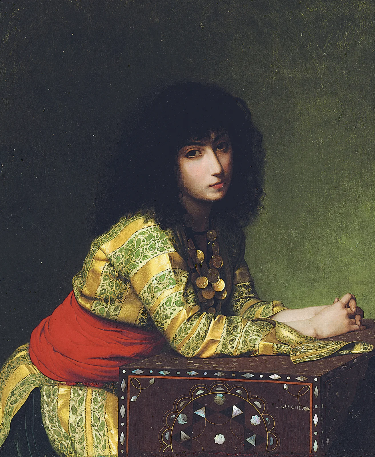 Egyptian girl av Jean-Léon Gérôme