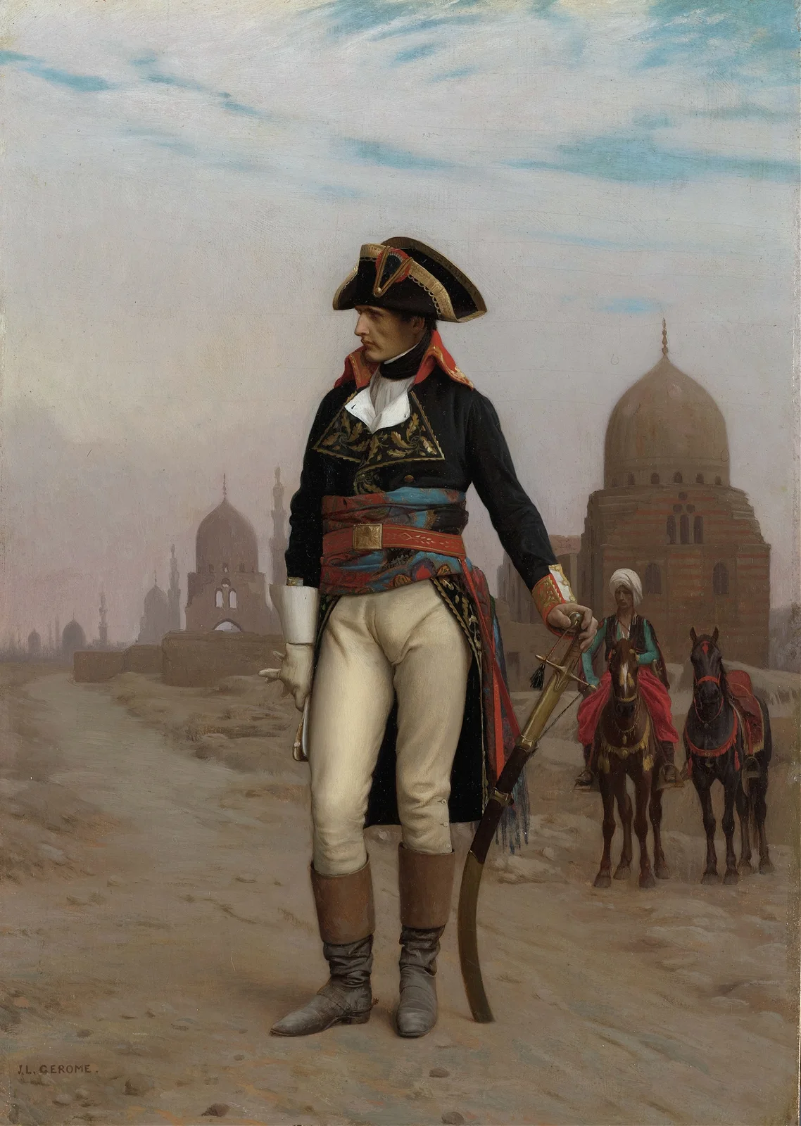 Napoleon in Egypt av Jean-Léon Gérôme