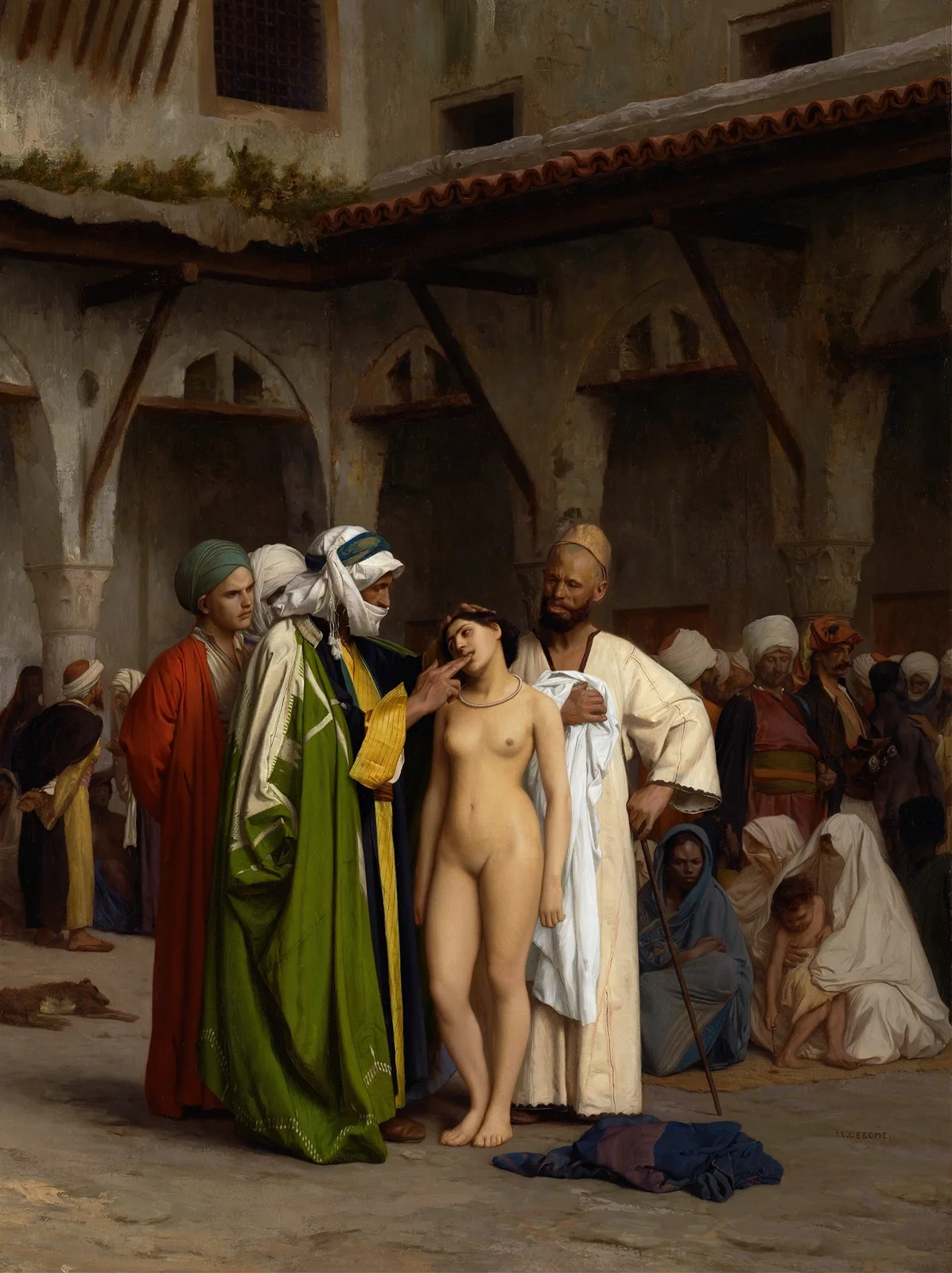 The Slave Market av Jean-Léon Gérôme