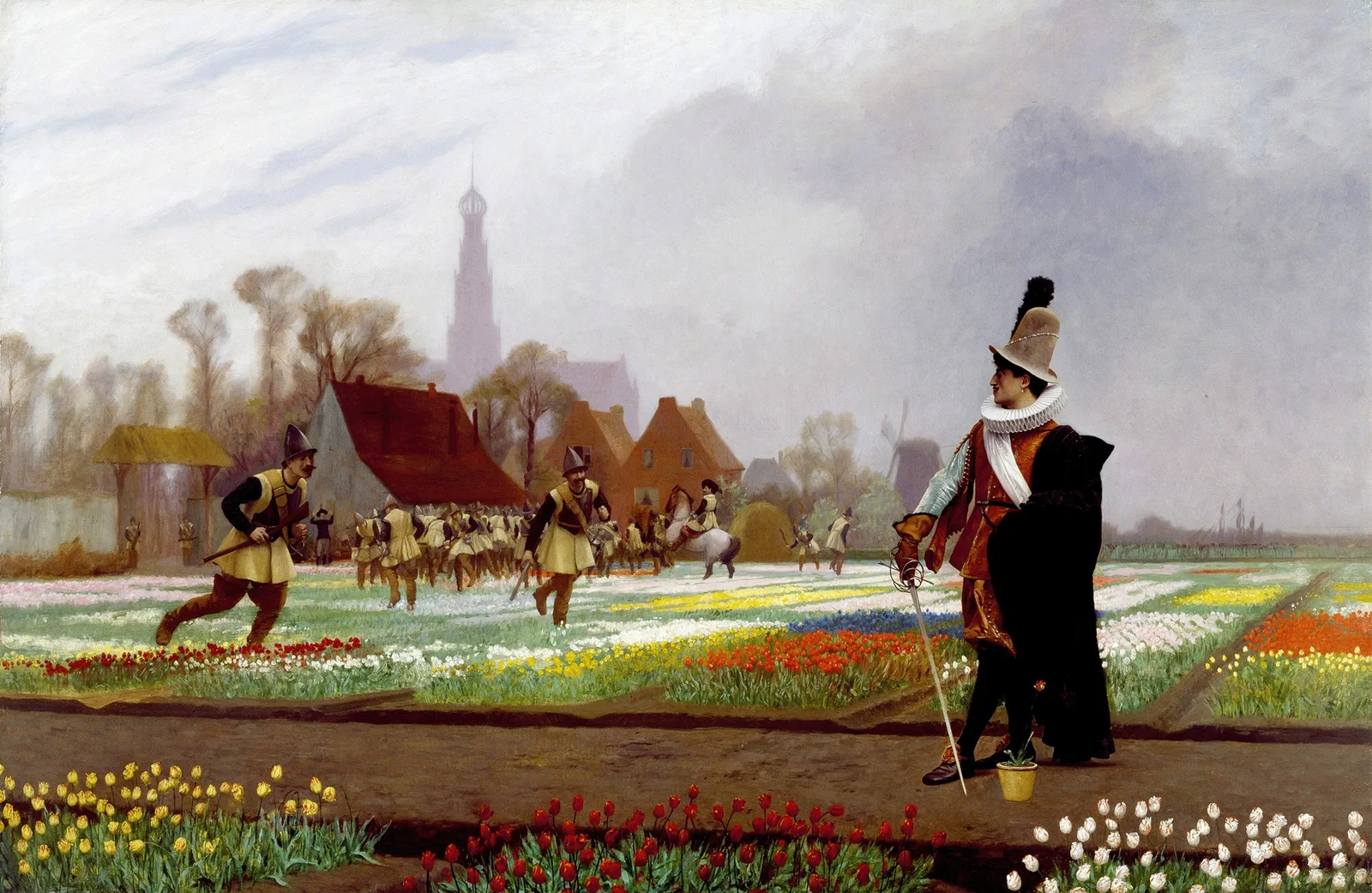 Tulip Folly av Jean-Léon Gérôme