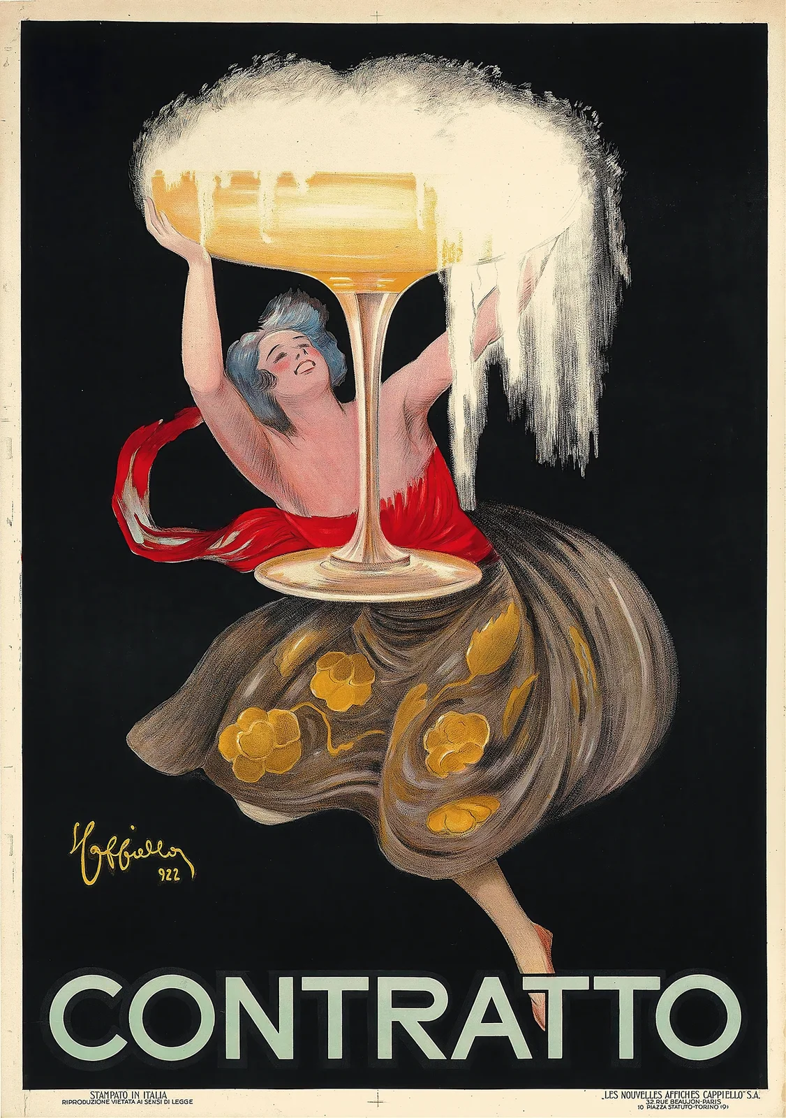 Contratto av Leonetto Cappiello