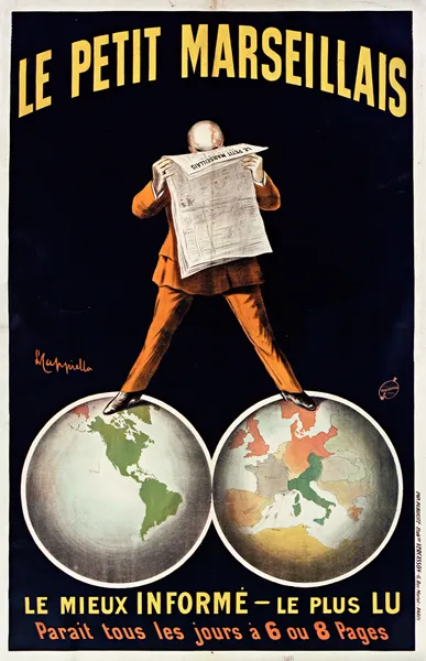Le Petit Marseillais av Leonetto Cappiello