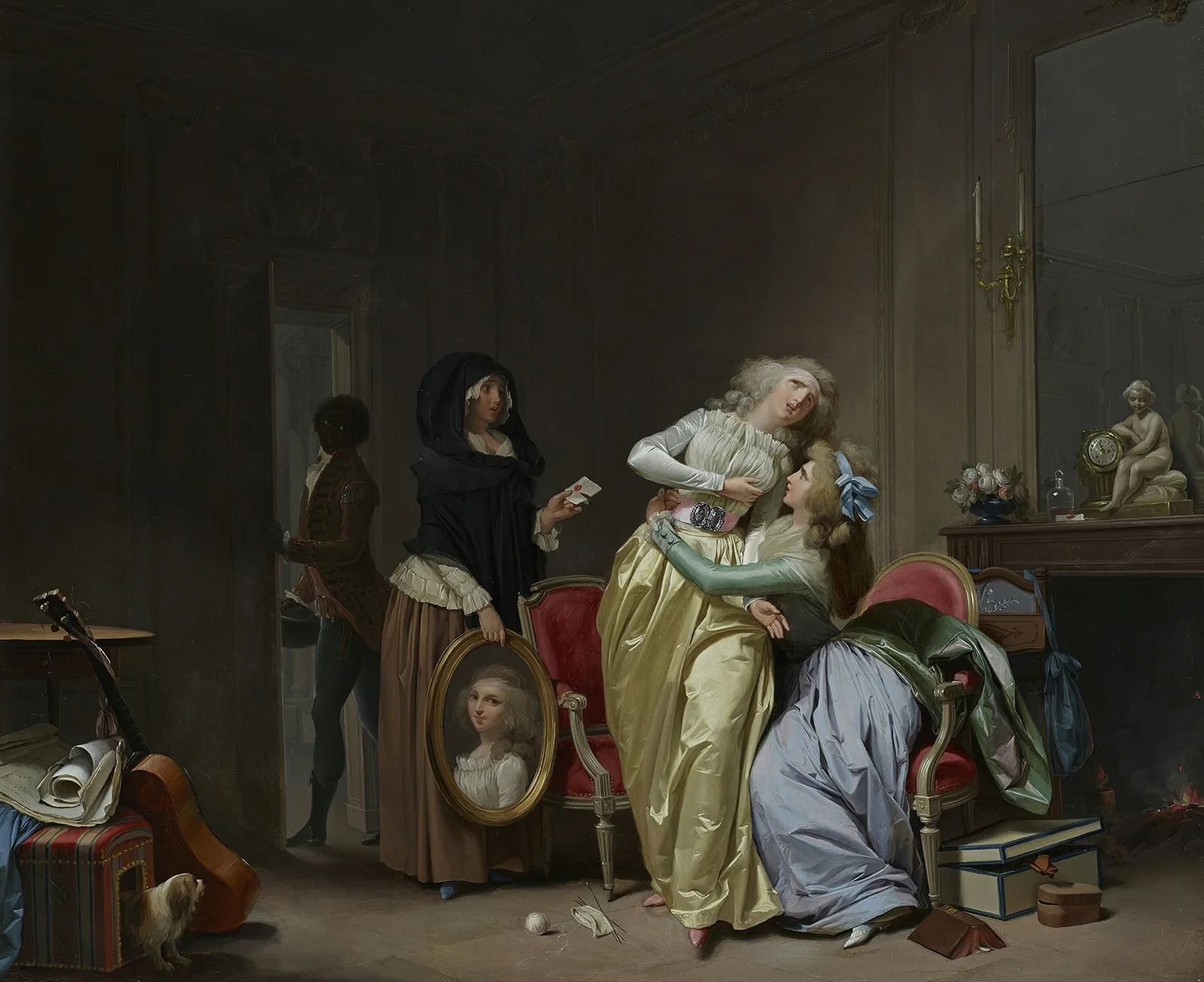 Les Malheurs de l’amour (The Sorrows of Love) av Louis-Léopold Boilly