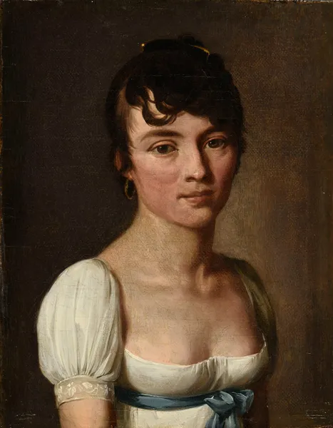 Portrait de femme anonyme av Louis-Léopold Boilly