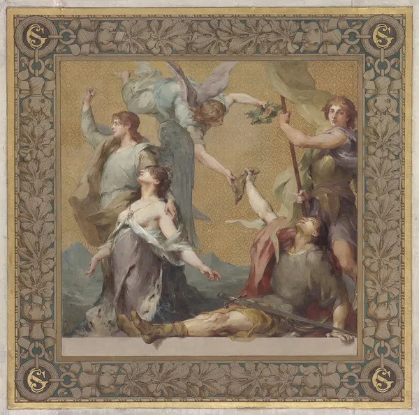 La mort de Roland av Henri Leopold Lévy