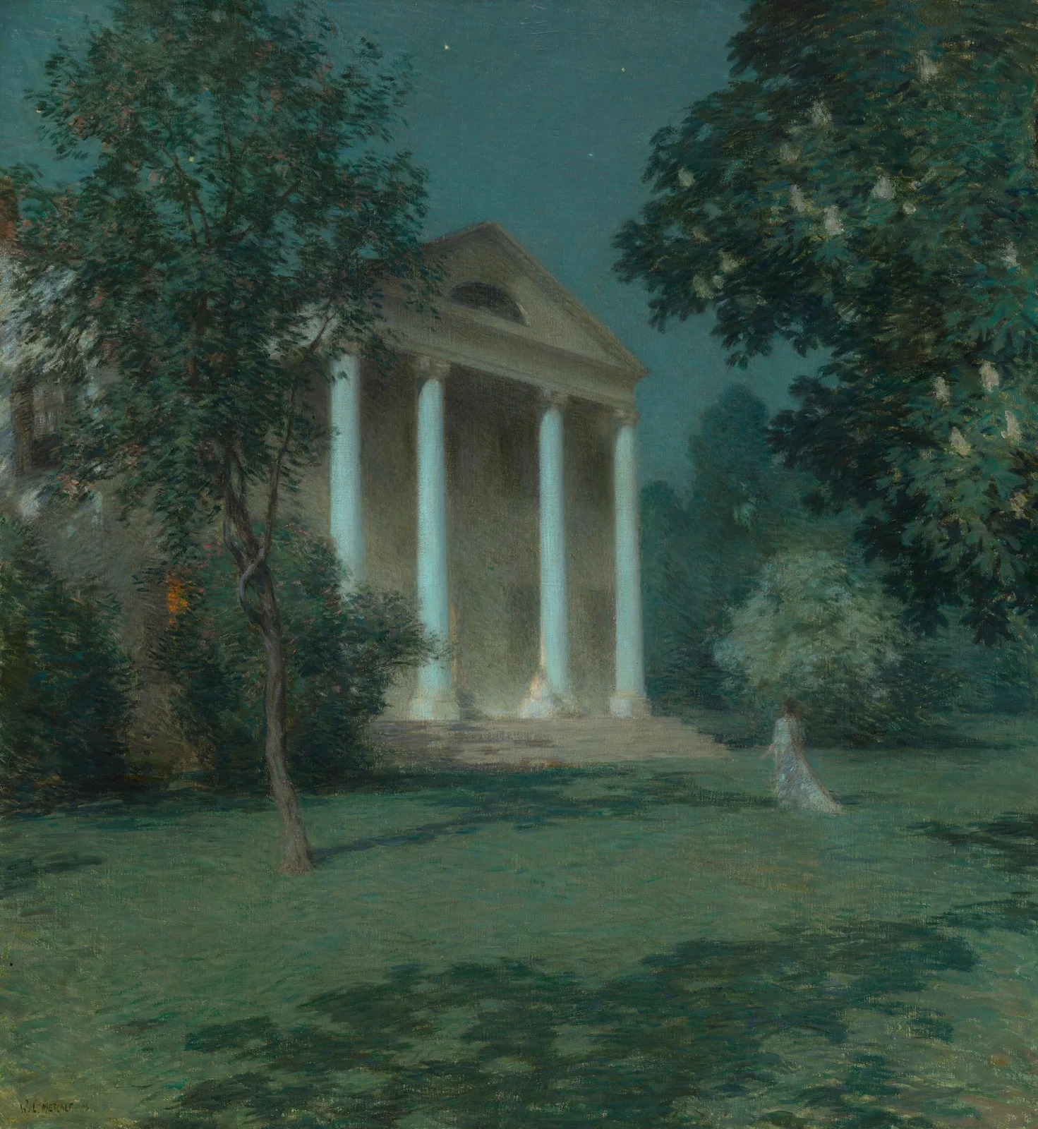 May Night av Willard Leroy Metcalf