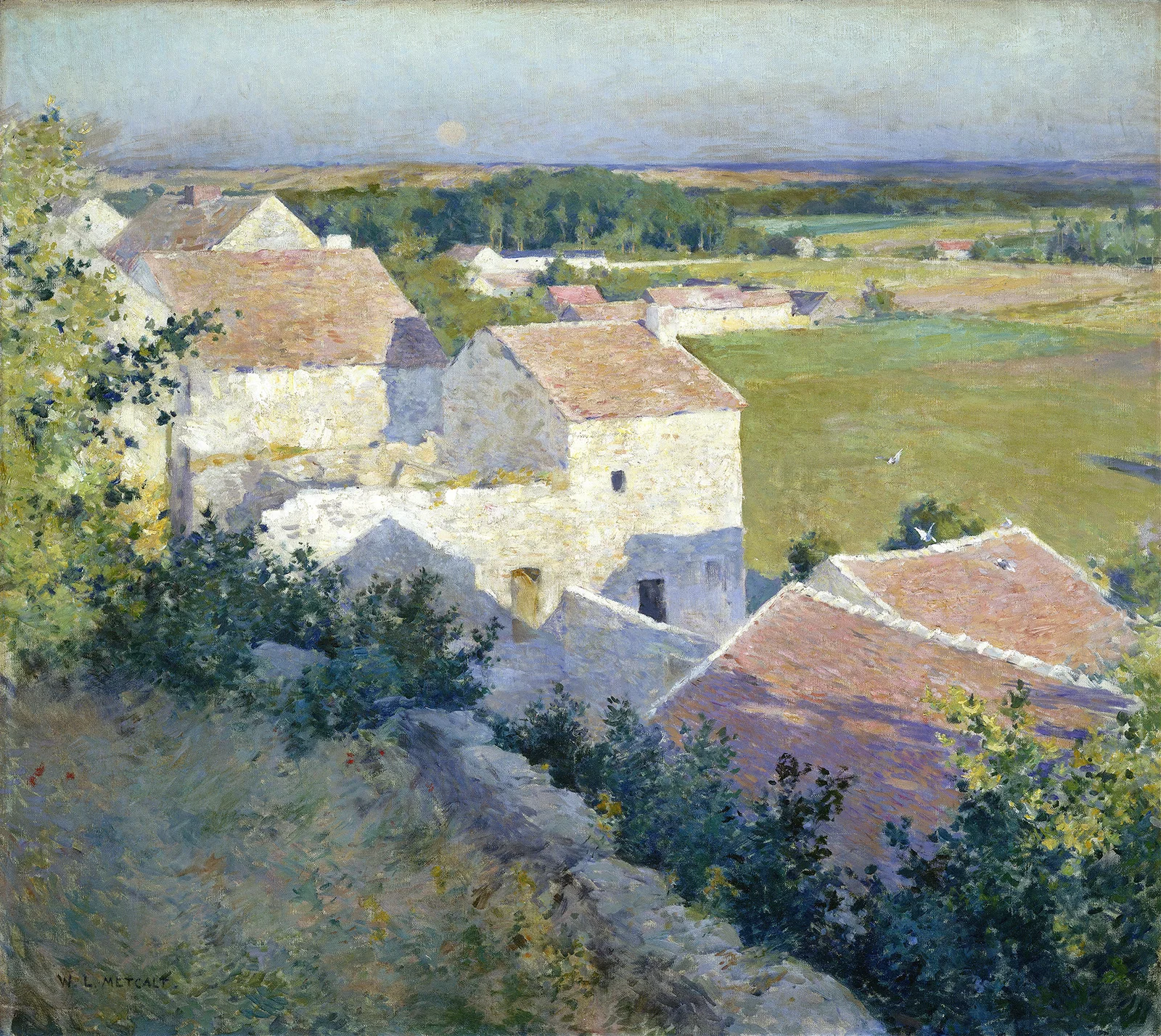 Midsummer Twilight av Willard Leroy Metcalf