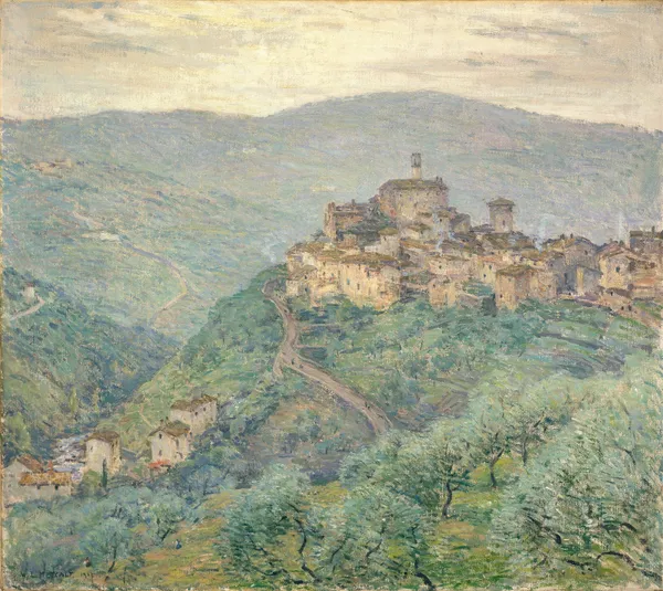 Pelago-Tuscany av Willard Leroy Metcalf