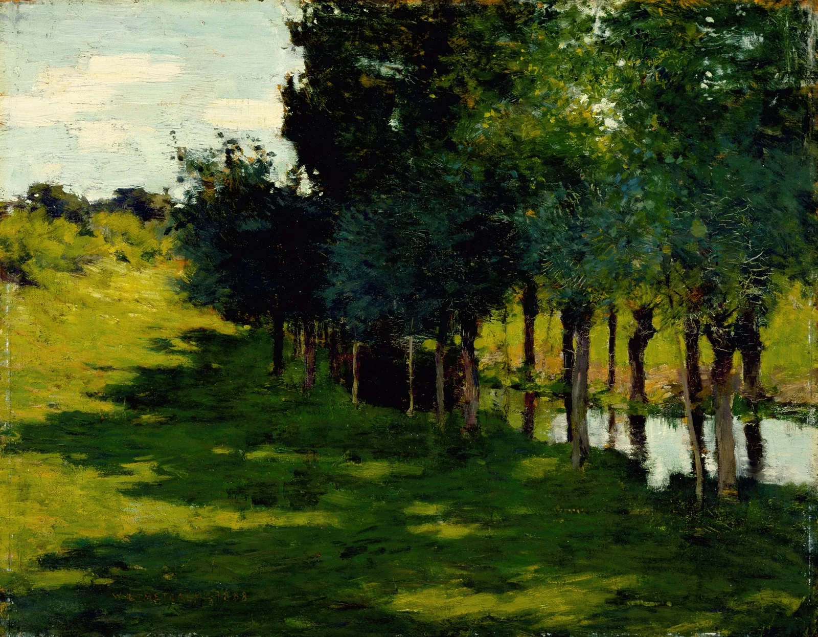 Sunlight and Shadow av Willard Leroy Metcalf