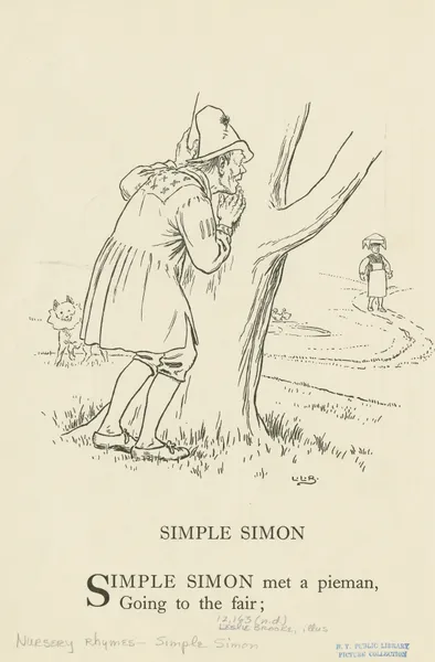 Simple Simon. av Leonard Leslie Brooke