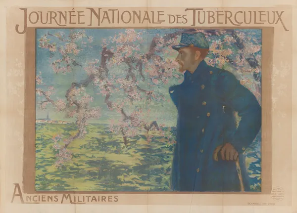 Journée nationale des tuberculeux anciens militaires av Lucien Lévy-Dhurmer