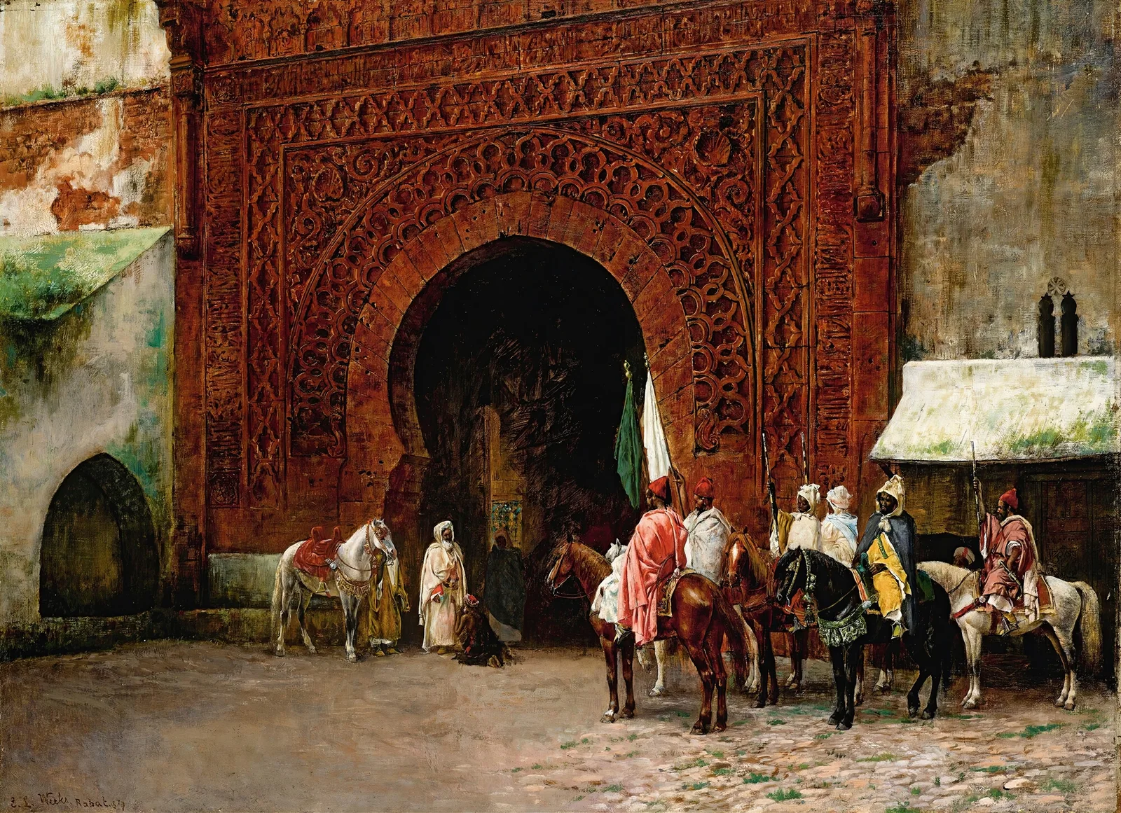 Rabat (The Red Gate) av Edwin Lord Weeks