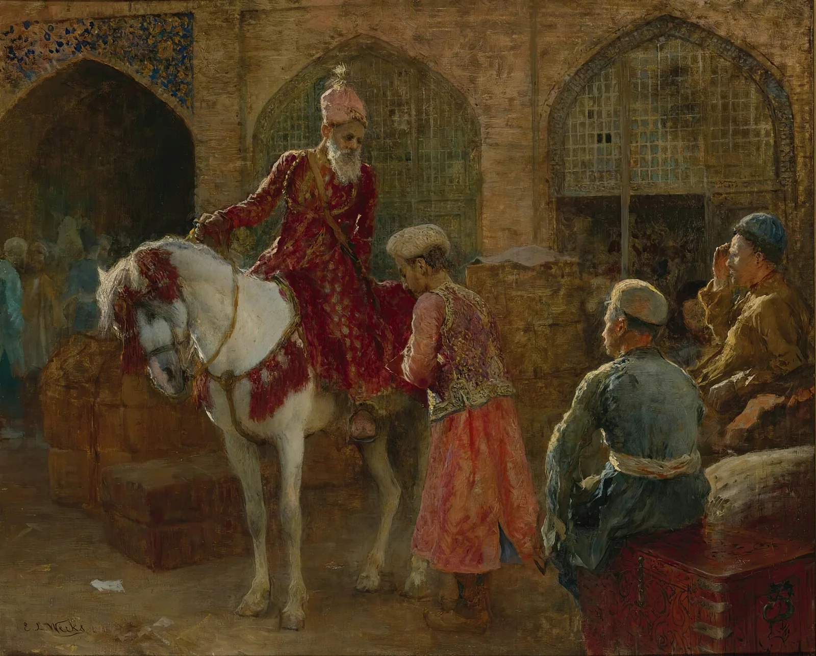 The grand vizier av Edwin Lord Weeks