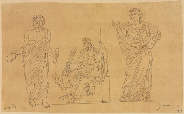 Gods and Goddess av Jacques Louis David