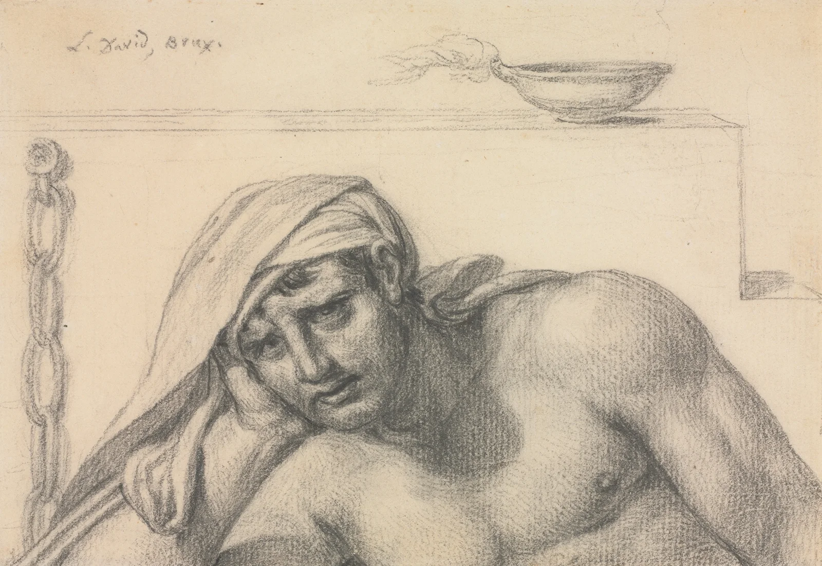 The Prisoner av Jacques Louis David
