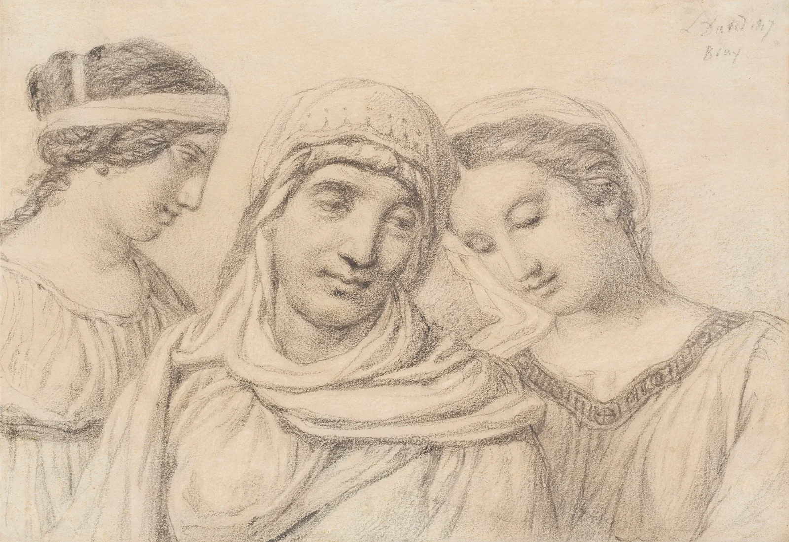 Three Women av Jacques Louis David