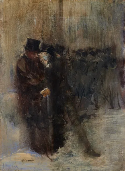 Confidences dans les coulisses à l’Opéra av Jean-Louis Forain