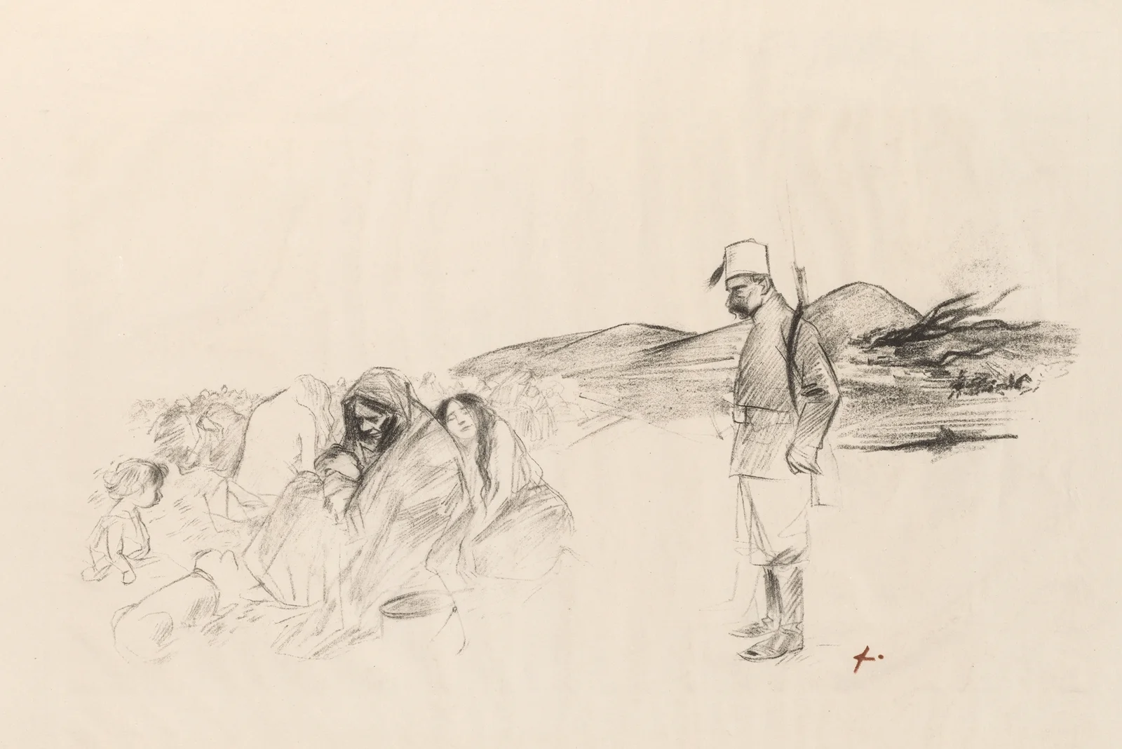 In Greece av Jean-Louis Forain