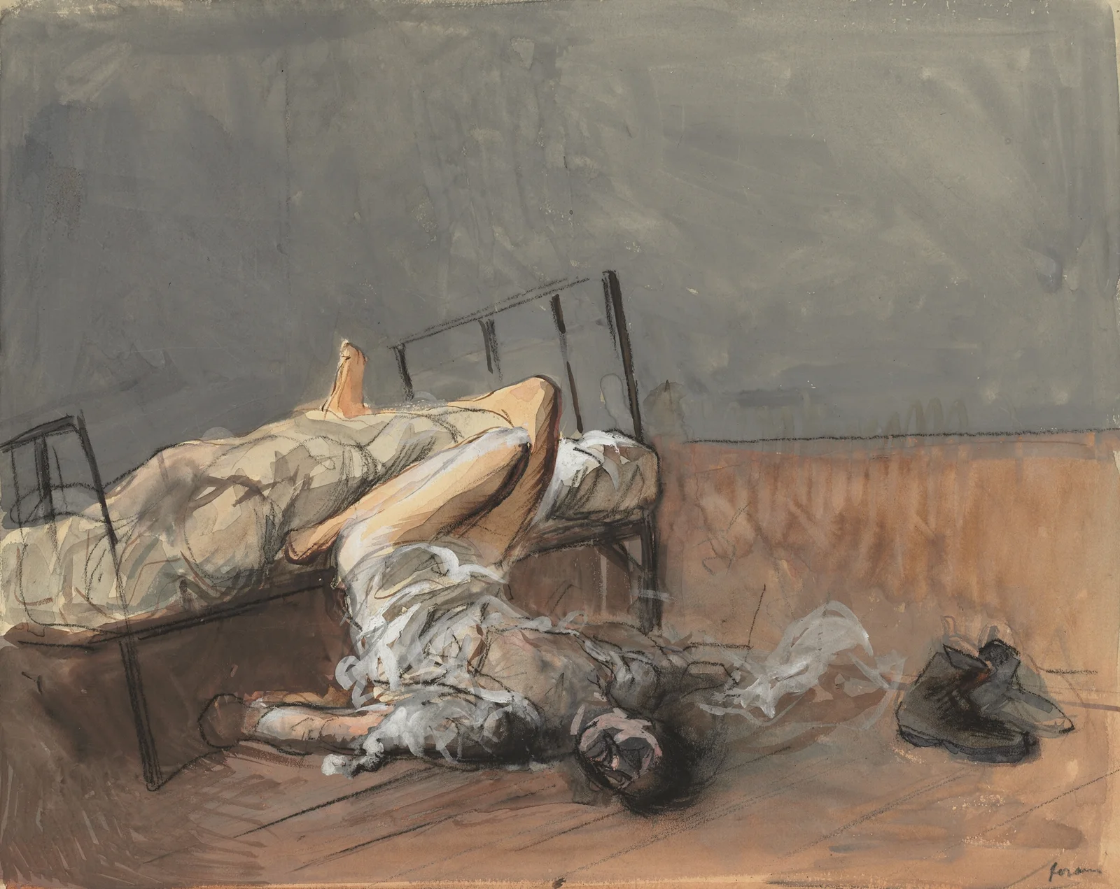 The Suicide av Jean-Louis Forain