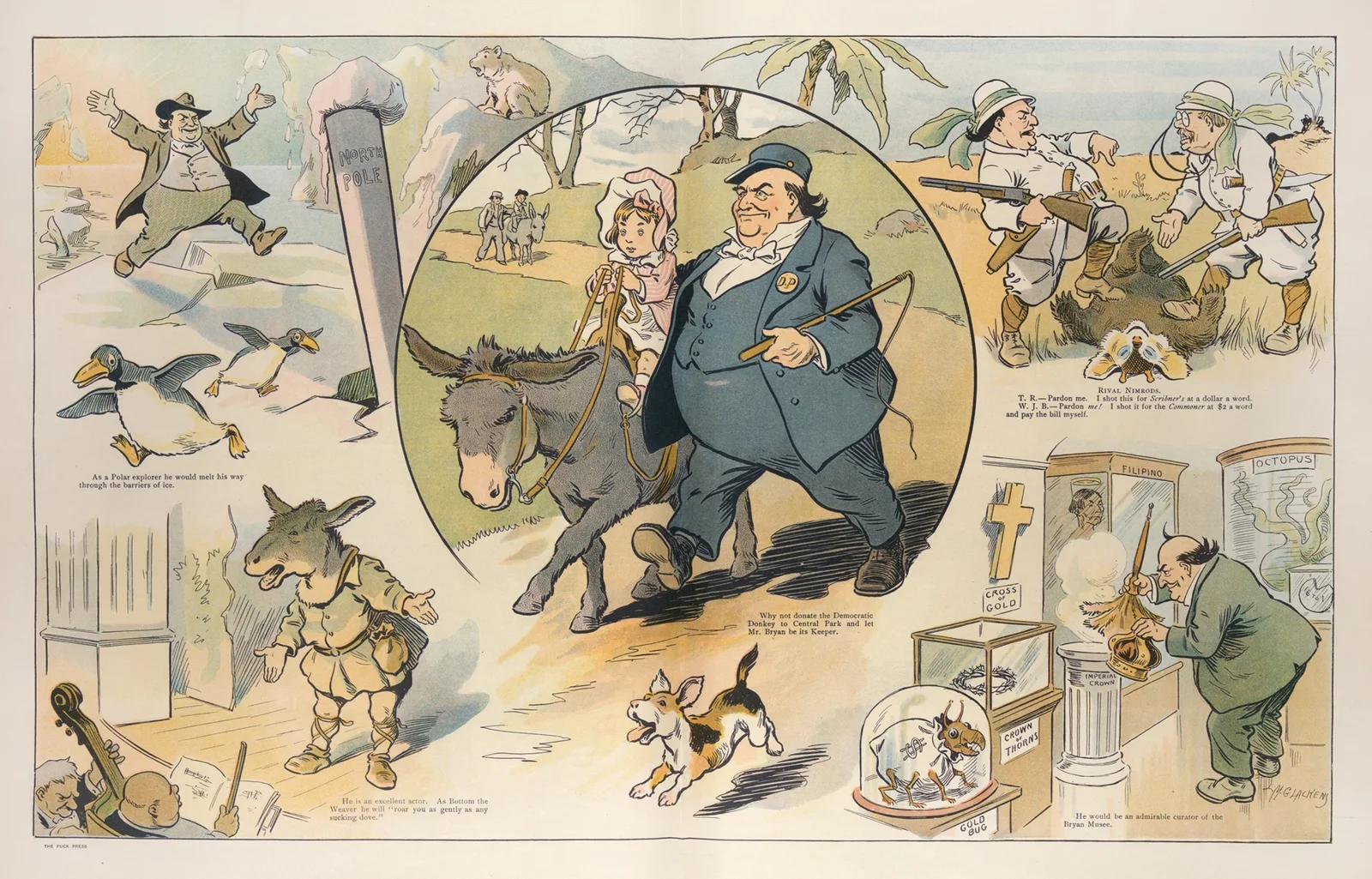 Some things Mr. Bryan might do av Louis Glackens