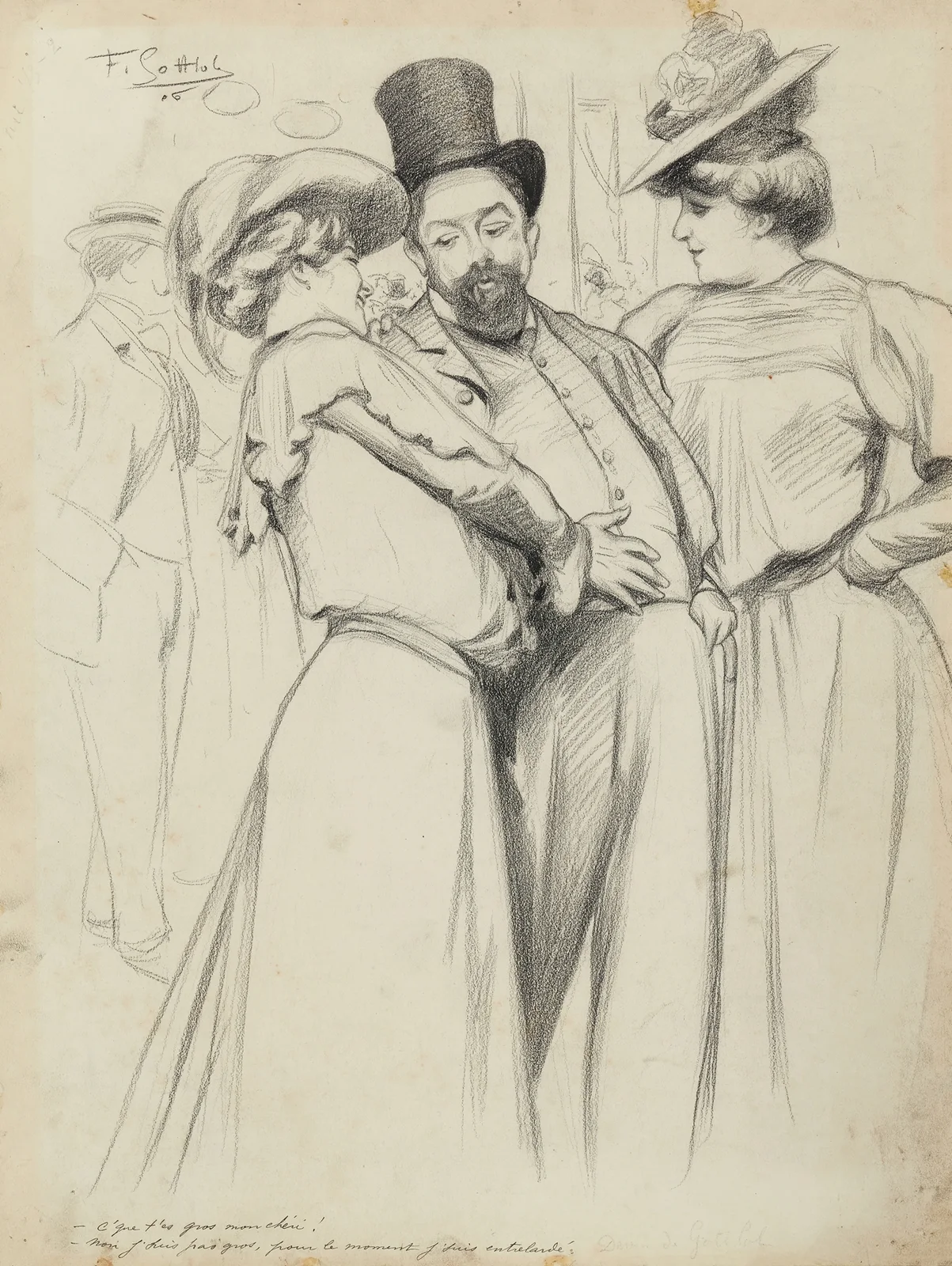 Belle situation av Fernand Louis Gottlob