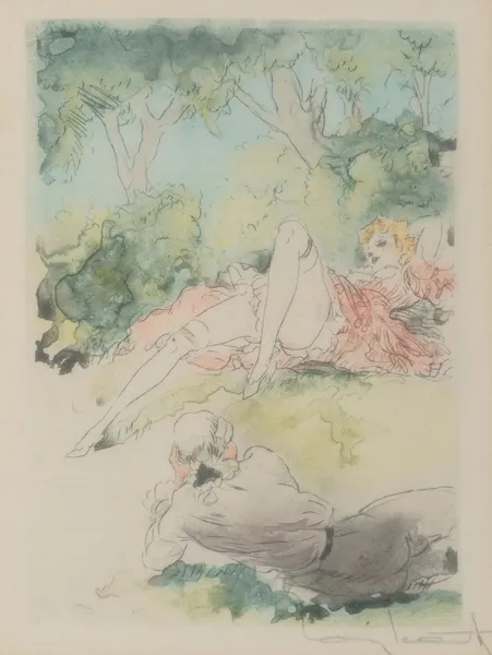 Le Nuit et le Moment Pl.4 av Louis Icart