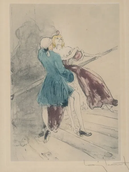 Le Nuit et le Moment Pl.5 av Louis Icart