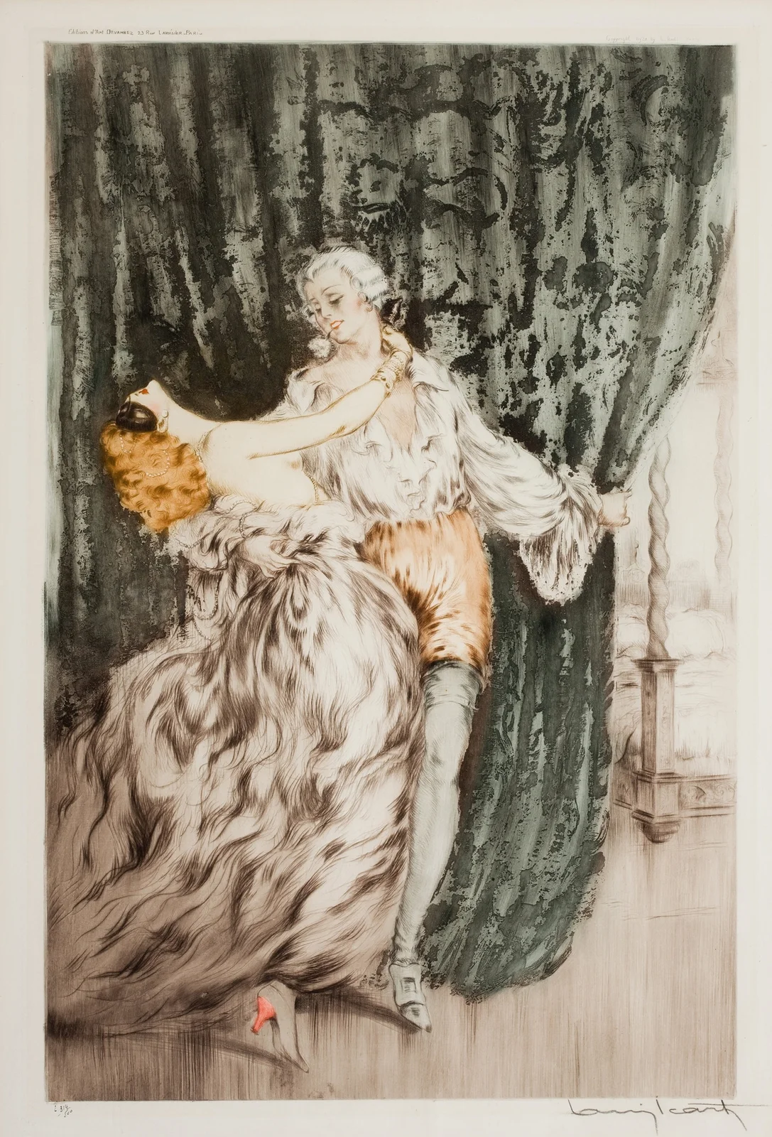 Masquerade av Louis Icart