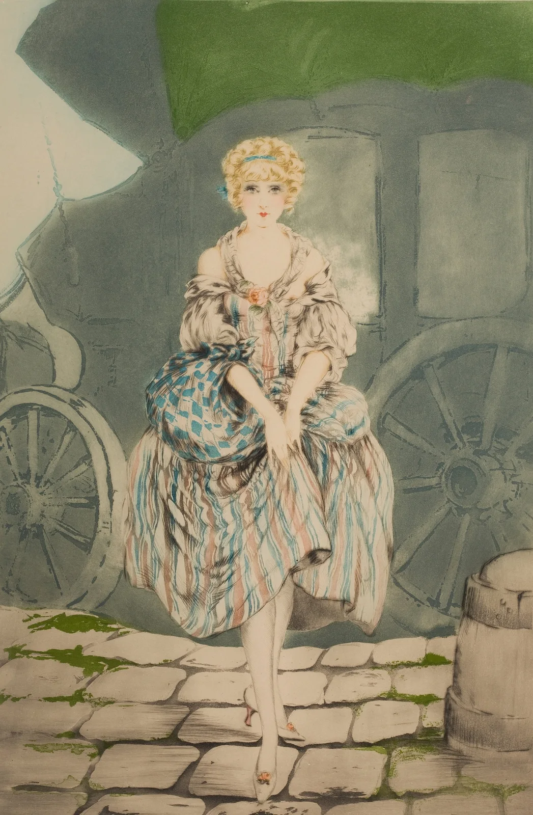 Pretty Lady av Louis Icart